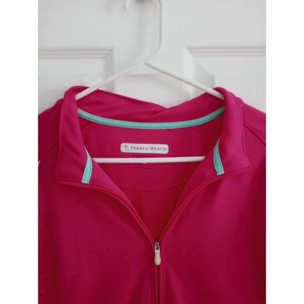 Pebble Beach Performance Womens Jacket Size XL full zip pockets